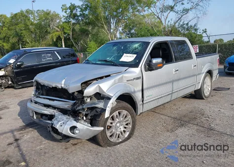 2013 Ford F-150 Platinum z USA, uszkodzony, nr VIN 1FTFW1CT8DFB02217